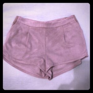 Suede BCBG shorts!